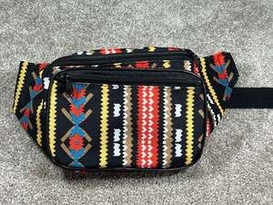 Sojourner Bags Geometric Pattern Fanny Pack Waist Bag